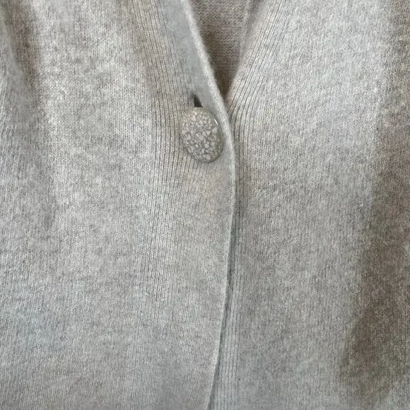 Kenar Lambswool Angora Cardigan Oatmeal Women's S - Picture 7 of 7